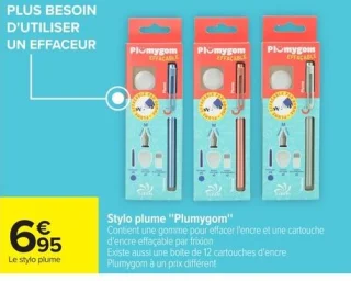 Stylo plume "Plumygom"