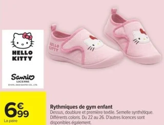 Rythmiques de gym enfant Hello Kitty