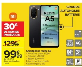 Smartphone redmi A5