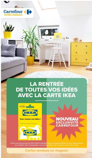 Carte cadeau IKEA
