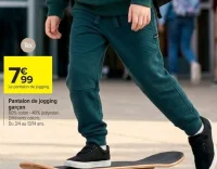 Pantalon de jogging garçon Tex