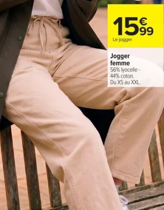 Jogger femme Tex