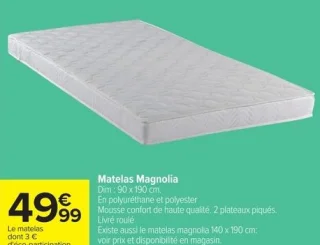 Matelas Magnolia