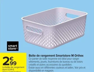 Boîte de rangement Smartstore M Orthex