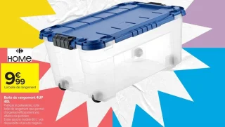Boîte de rangement 4UP 40L