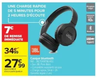 Casque bluetooth JBL