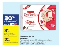 Bâtonnets glacés RAFFAELLO