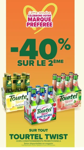 Toute la gamme Tourtel Twist Bière sans alcool