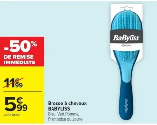 Brosse à cheveux BaByliss