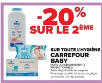 Produits d'hygiène CARREFOUR BABY