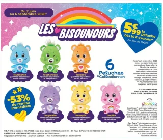 Peluches Les Bisounours
