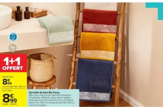 Serviette de bain Bio Fancy
