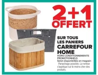 Paniers Carrefour Home
