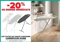 Tables à repasser Carrefour Home