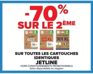 Cartouches d'encre Jetline