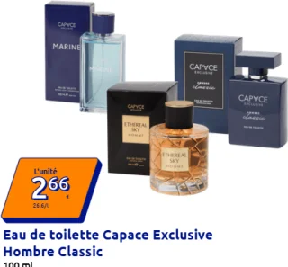 Eau de toilette Capace Exclusive Hombre Classic