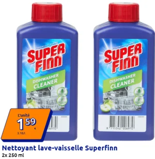 Nettoyant lave-vaisselle Superfinn