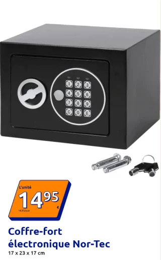 Coffre-fort électronique Nor-Tec