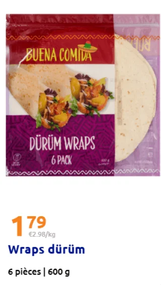 Wraps dürüm Buena Comida