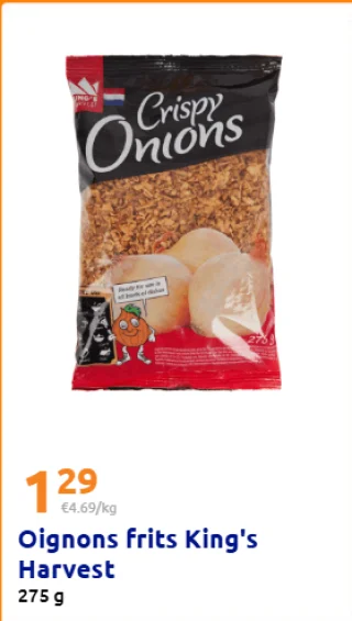 Oignons frits King's Harvest