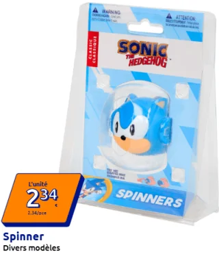 Spinner Sonic The Hedgehog