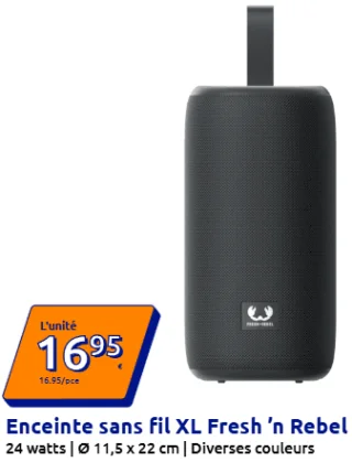 Enceinte sans fil XL Fresh 'n Rebel