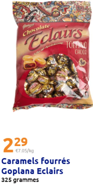 Caramels fourrés Goplana Eclairs
