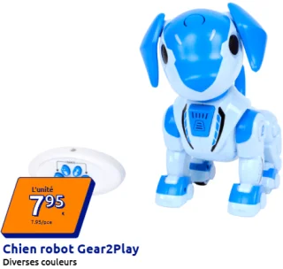 Chien robot Gear2Play