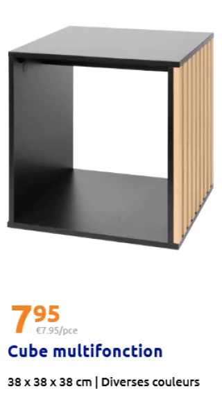 Cube multifonction