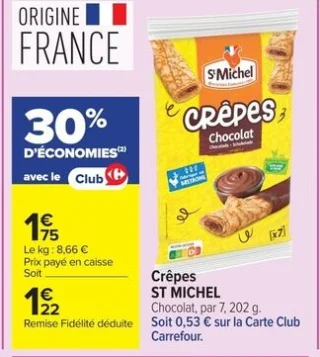 Crepes ST MICHEL