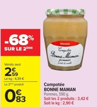 Compotee BONNE MAMAN