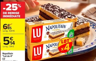 Napolitain "Lot de 4" LU