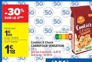 Cookies & Chock CARREFOUR SENSATION