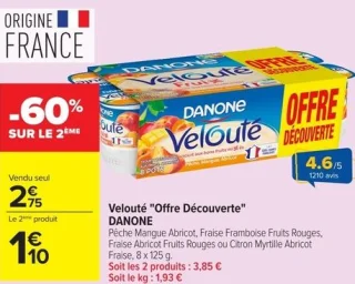Velouté "Offre Découverte" Danone