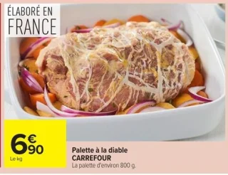 Palette à la diable CARREFOUR