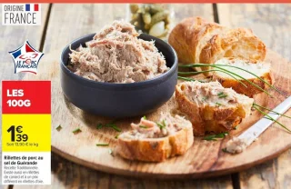 Rillettes de porc au sel de Guérande