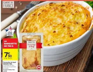 Parmentier de bœuf MAISON TINO