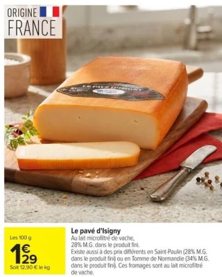 Le pavé d'Isigny