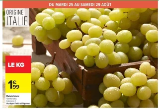 Raisin blanc