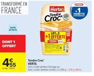 Tendre Croc' HERTA