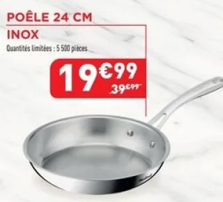Tefal Perfect Resist Poêle 24 cm Inox