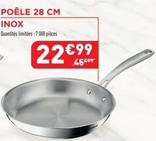 Tefal Perfect Resist Poêle 28 cm Inox