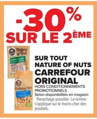 Nature of Nuts Carrefour Original