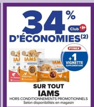 Produits pour chats IAMS