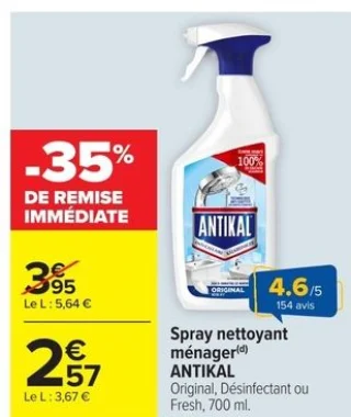 Spray nettoyant ménager Antikal