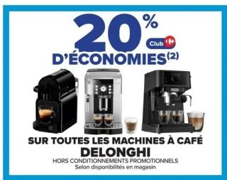 Machines à café DELONGHI