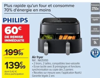 Air fryer PHILIPS NA351/00