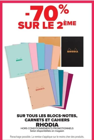 Tous les blocs-notes, carnets et cahiers Rhodia