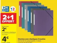 Chemise avec élastiques Crossline Oxford