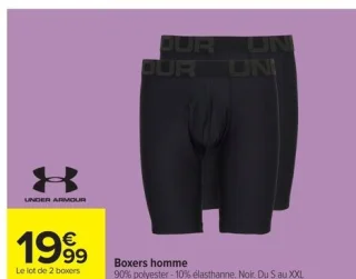 Boxers homme Under Armour